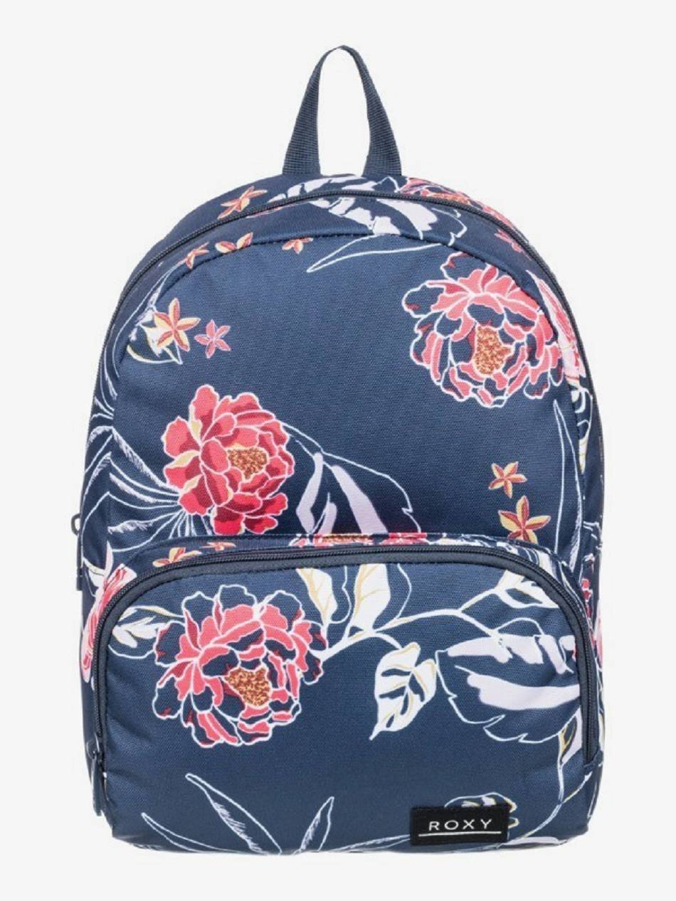 Roxy Always Core Extra Small Women\'s Backpacks Indigo flower | SG_LW3115