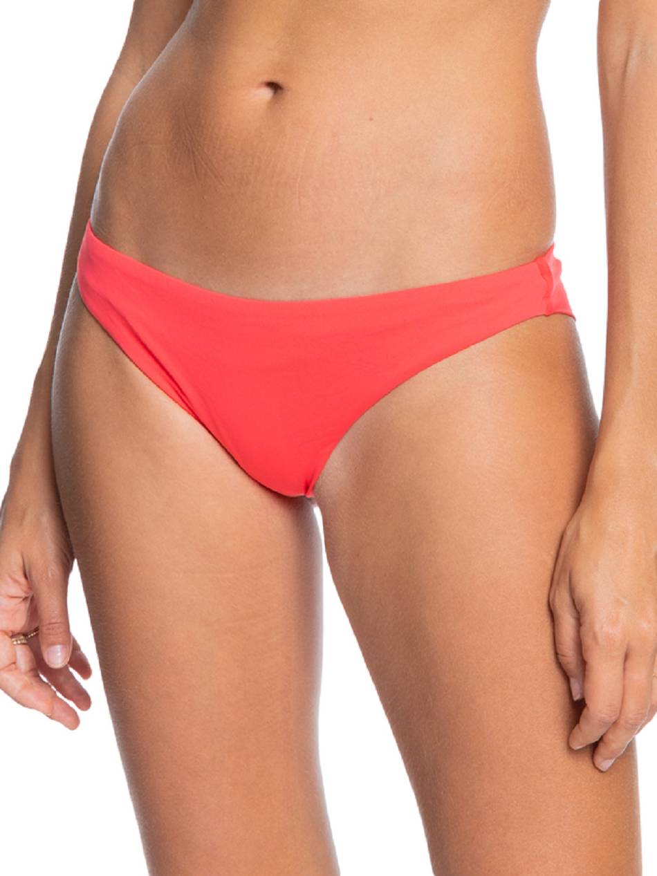 Roxy Beach Classics Cheeky Solid Women\'s Bikini Bottoms Red | SG_LW1726