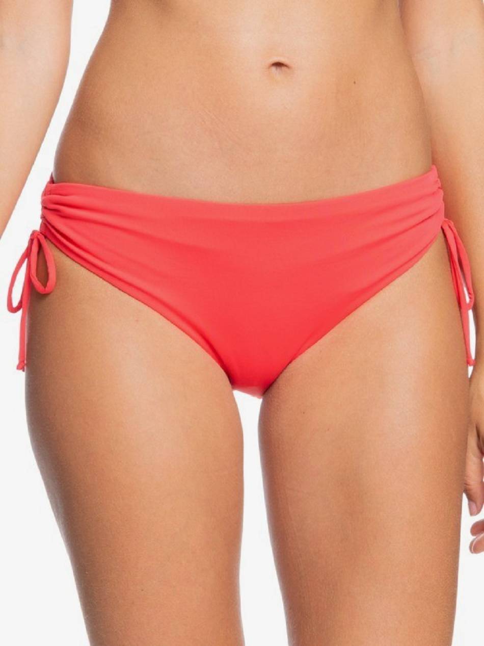 Roxy Beach Classics Full Women\'s Bikini Bottoms Red | SG_LW6602