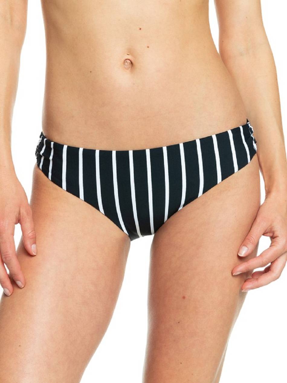 Roxy Beach Classics Hipster Women\'s Bikinis Dark Grey Stripes | SG_LW7986