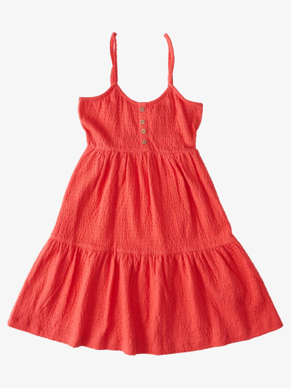 Roxy Beach Hangs Kids\' Dresses Red | SG_LW9407