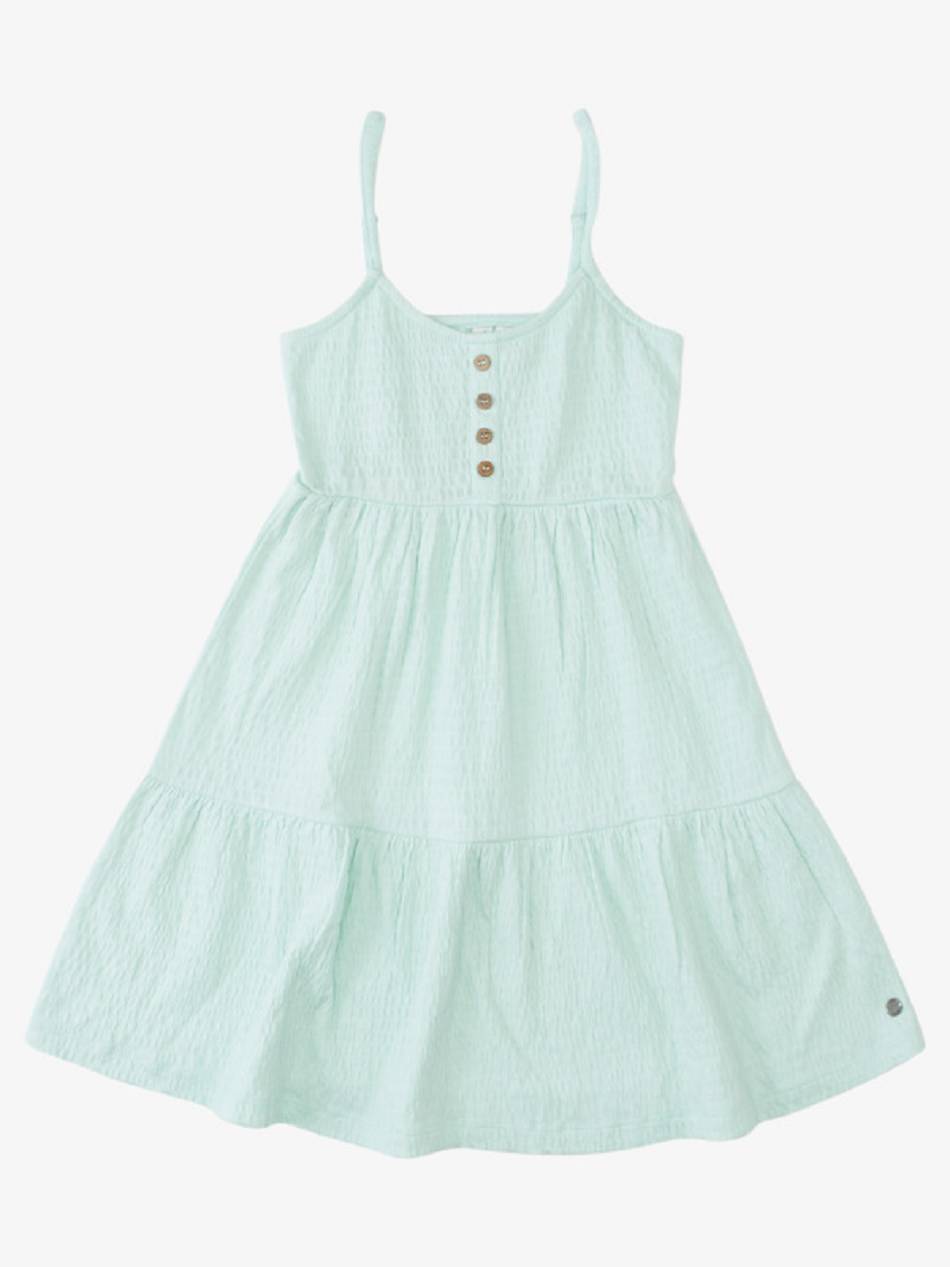 Roxy Beach Hangs Kids\' Dresses green | SG_LW3896