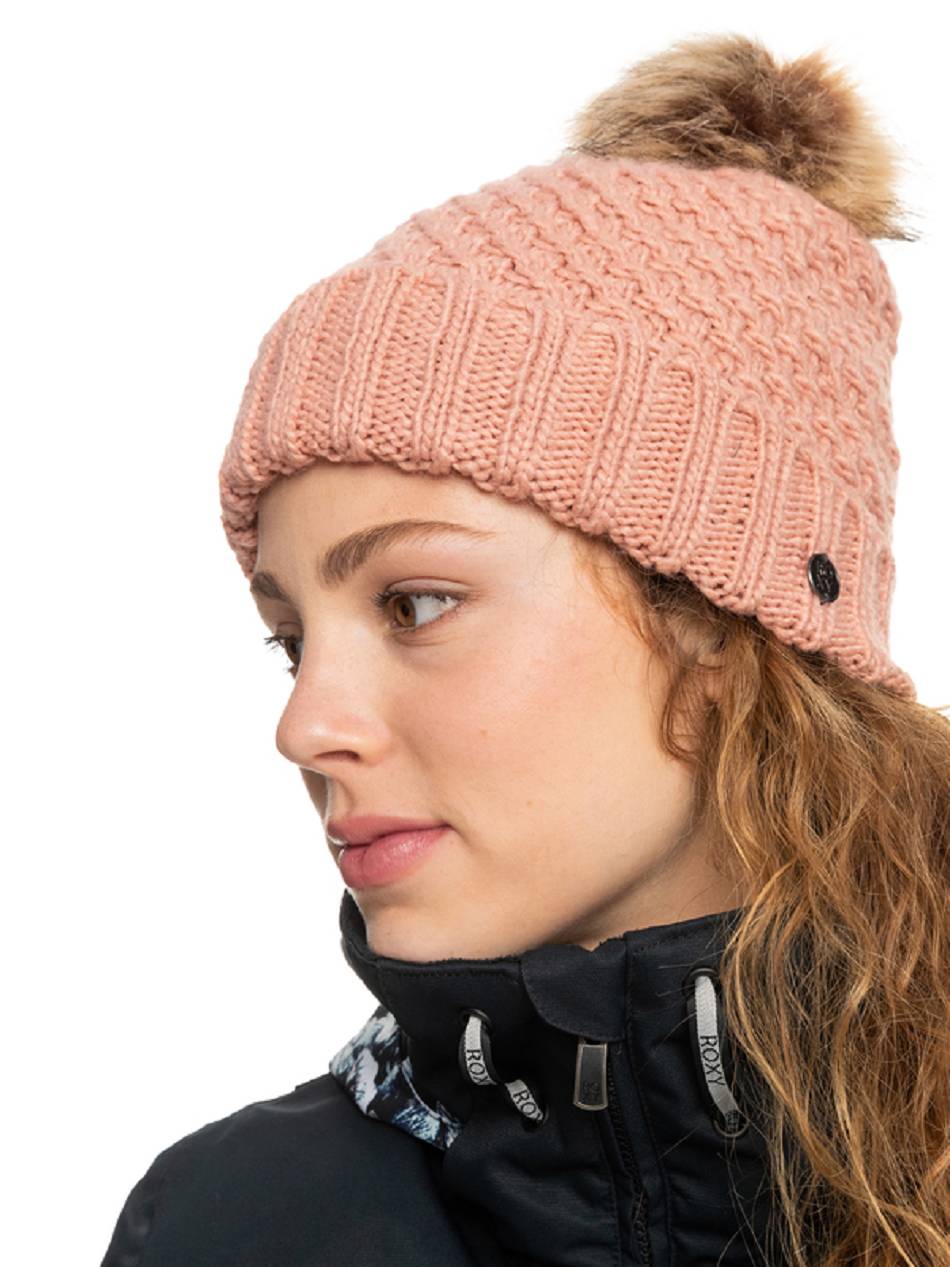 Roxy Blizzard Women\'s Beanies Rose pink | SG_LW3839