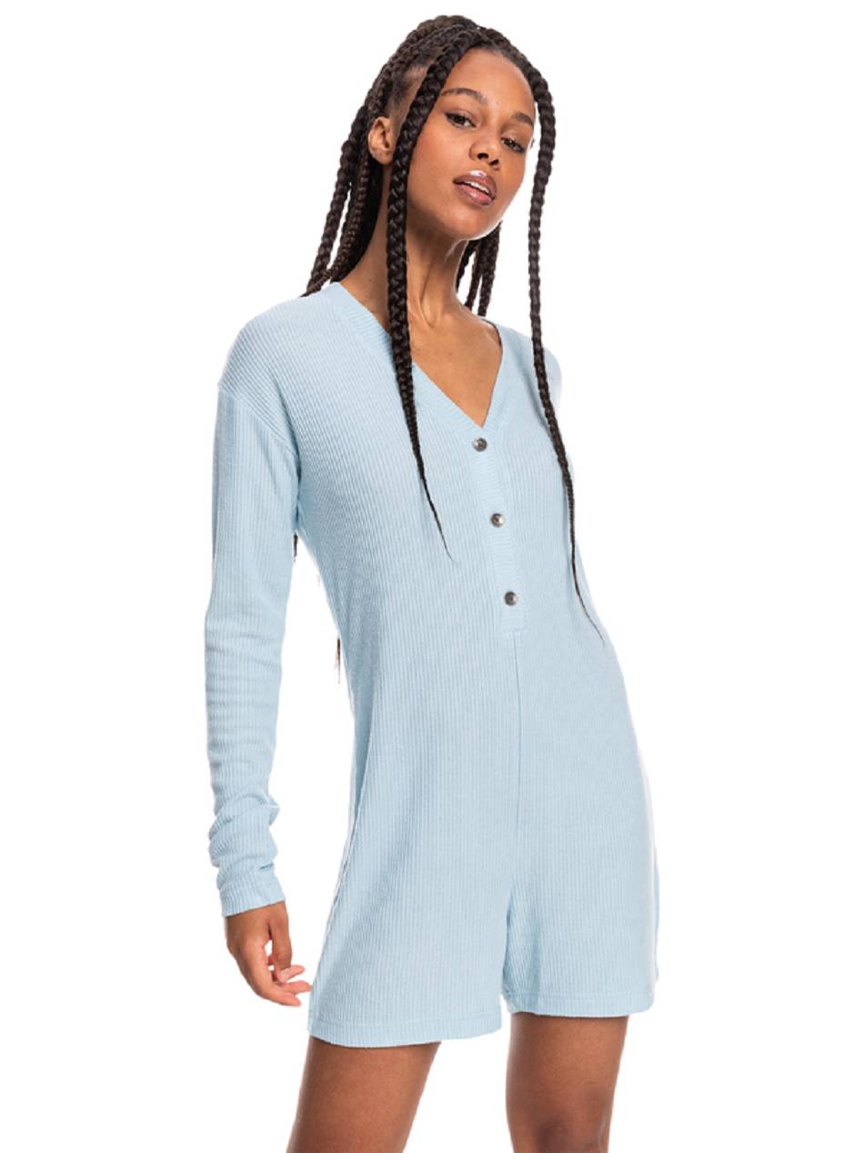 Roxy Calling Home Romper Women\'s Loungewear Blue | SG_LW8339