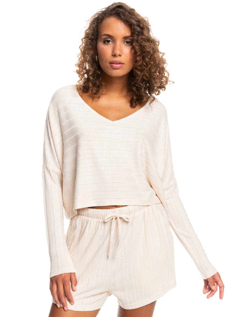 Roxy Catch Me If You Can Women\'s Loungewear Beige | SG_LW8953