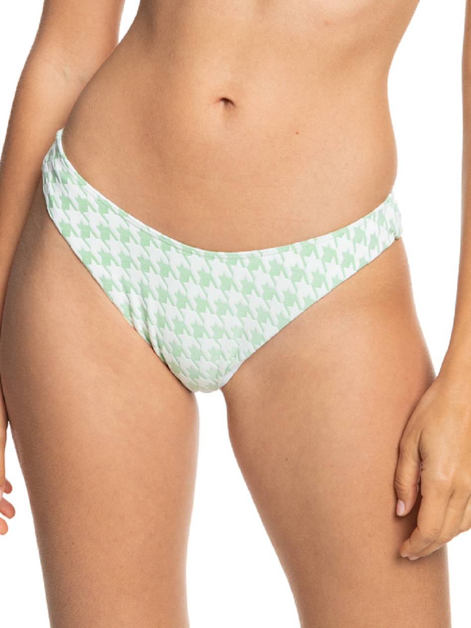 Roxy Check It Cheeky Women\'s Bikini Bottoms green | SG_LW6485