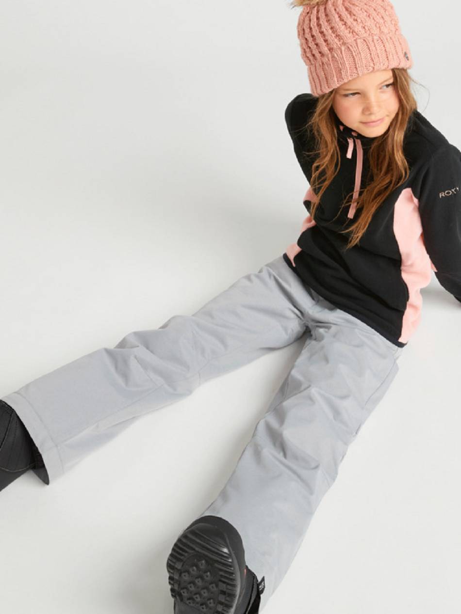 Roxy Diversion Insulated Kids\' Pants grey | SG_LW9227