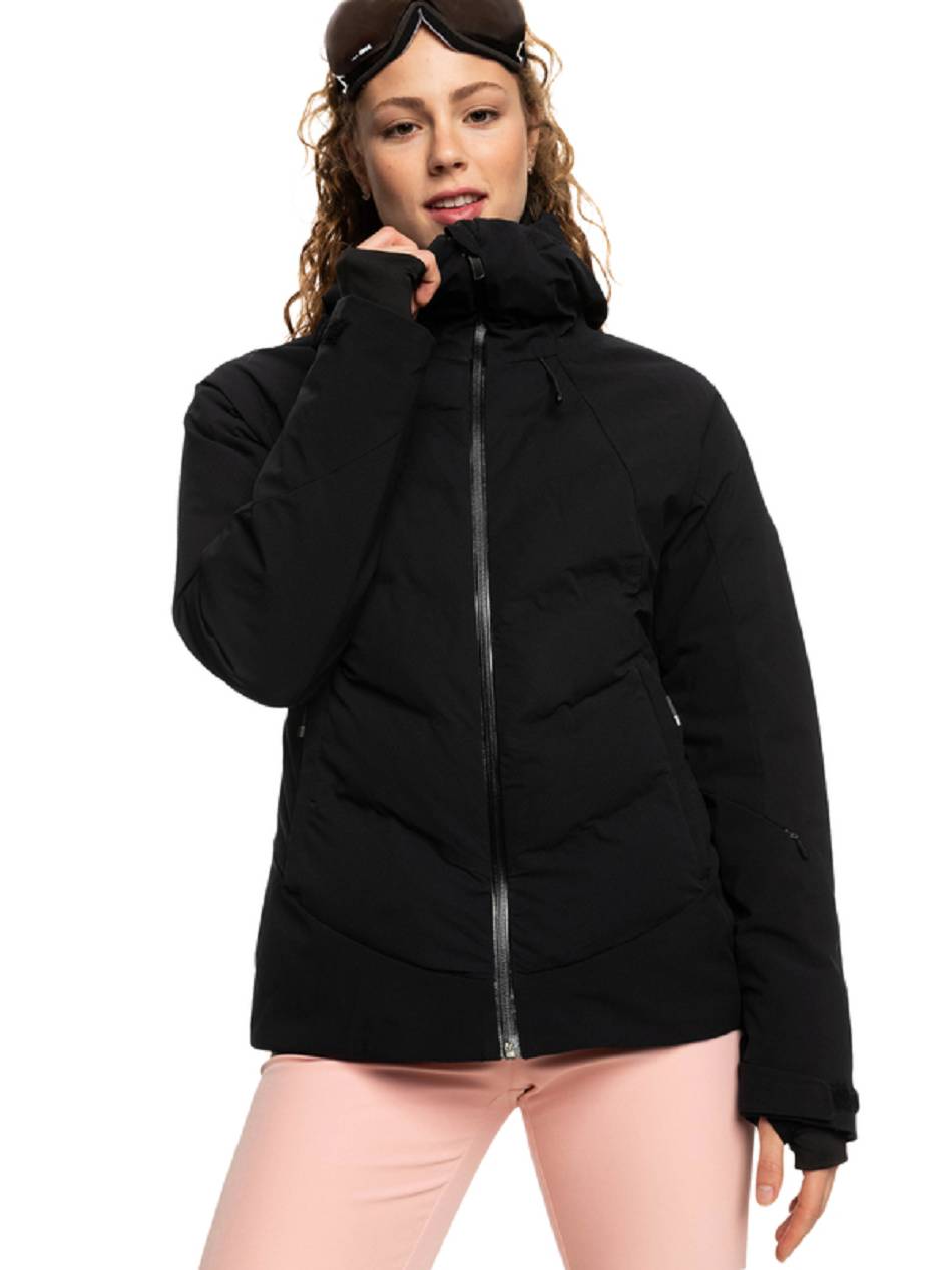 Roxy Dusk WarmLink Insulated Women\'s Snow Jackets Black | SG_LW6240