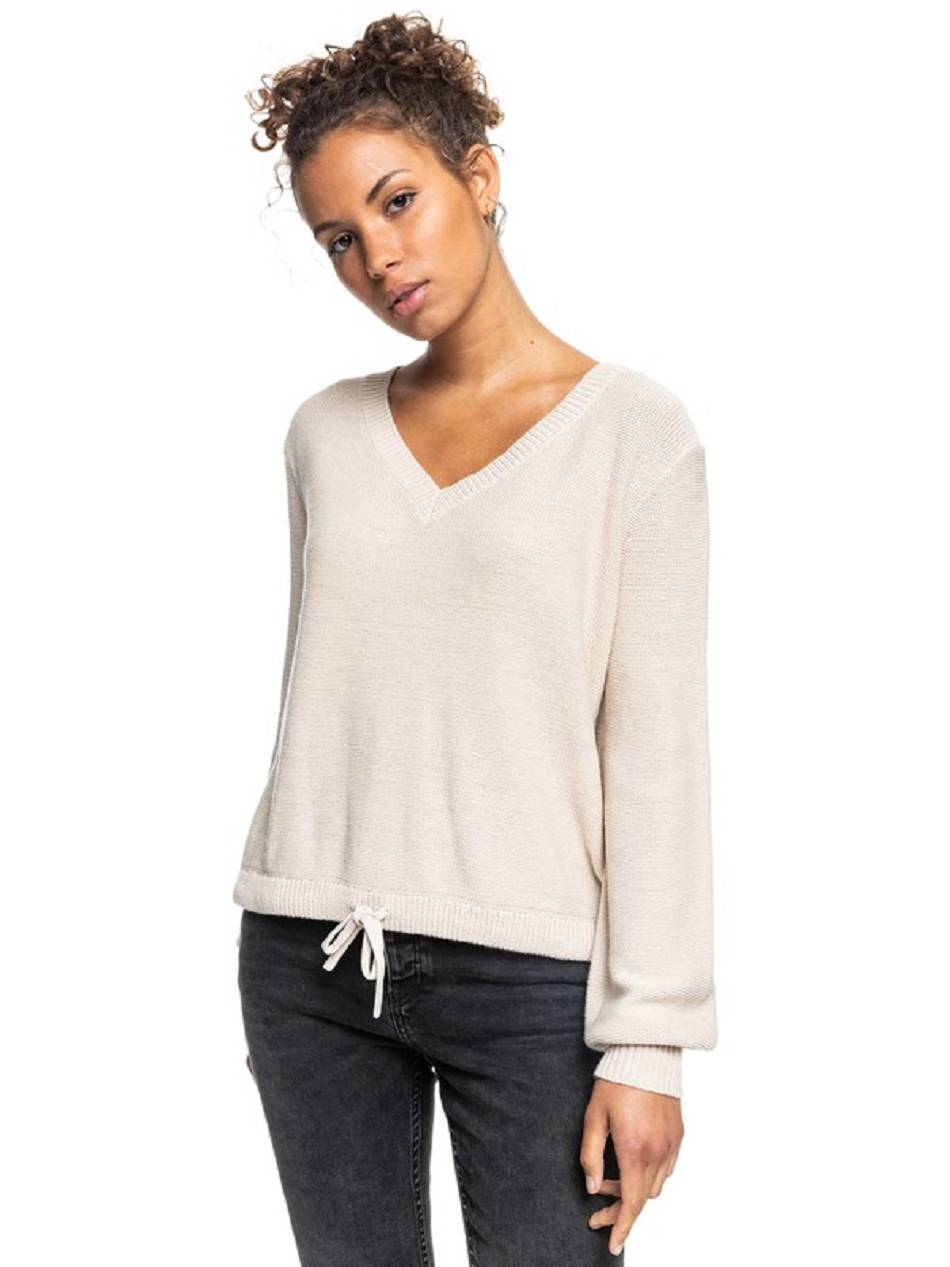 Roxy Dust Feeling Women\'s Sweaters White | SG_LW1752