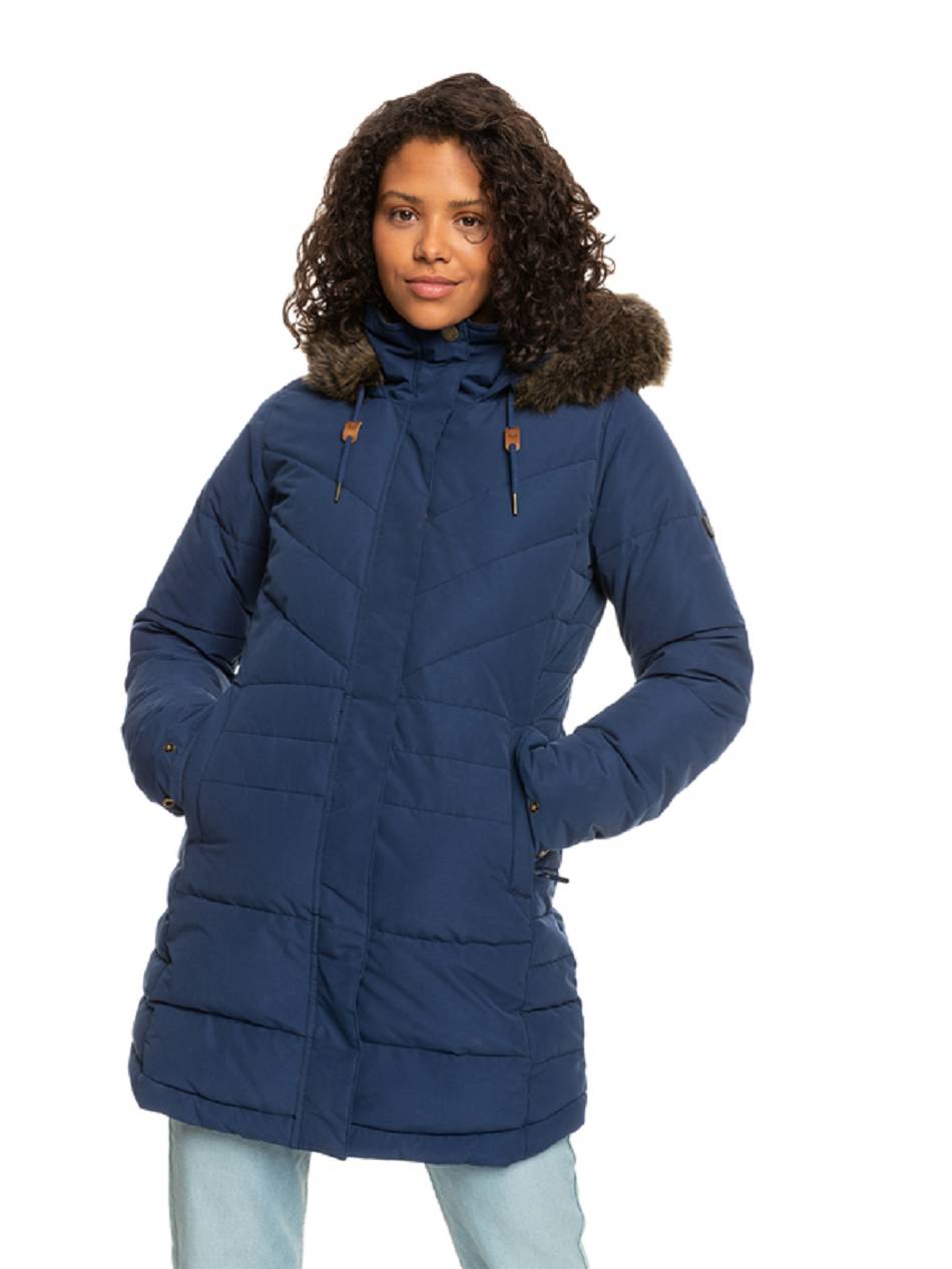 Roxy Ellie WarmLink Insulated Women\'s Snow Jackets Blue | SG_LW1653