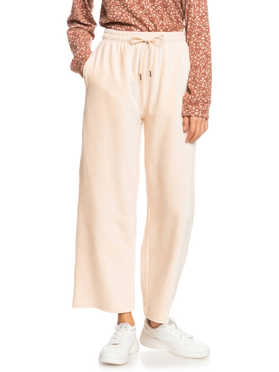 Roxy Escape Plan High-Waisted Women\'s Loungewear Beige | SG_LW7708