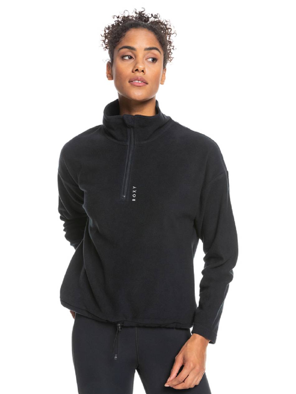 Roxy Feel It Too Fleece Women\'s Fleece Dark Grey | SG_LW2211