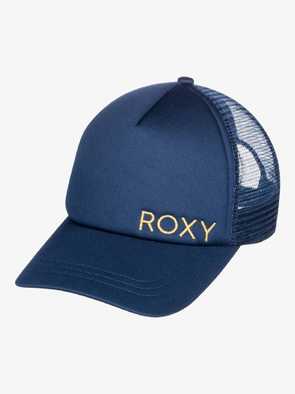 Roxy Finishline Women\'s Hats Indigo | SG_LW1699