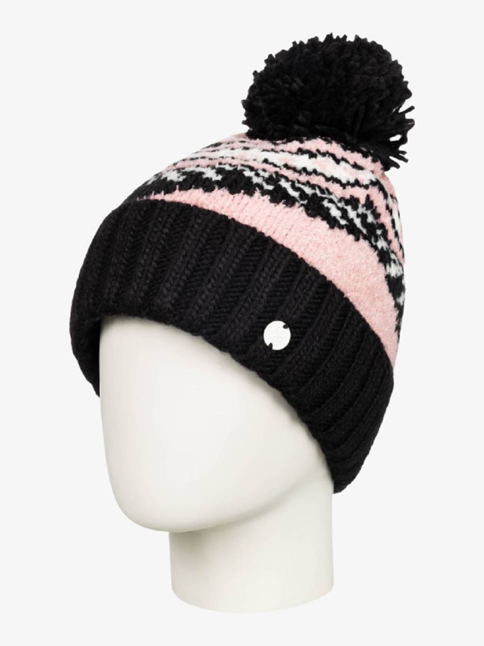 Roxy Hateya Women\'s Beanies Black | SG_LW4436