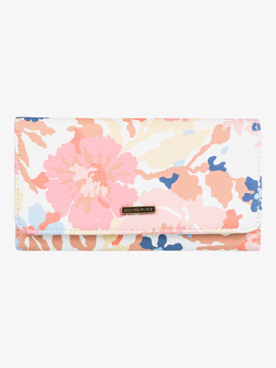 Roxy Hazy Daze Women\'s Wallets pink flower | SG_LW9862