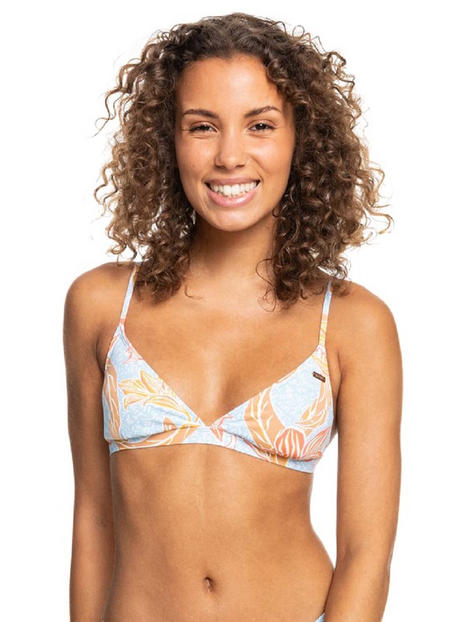 Roxy Island In The Sun Triangle Women\'s Bikinis Blue | SG_LW6372