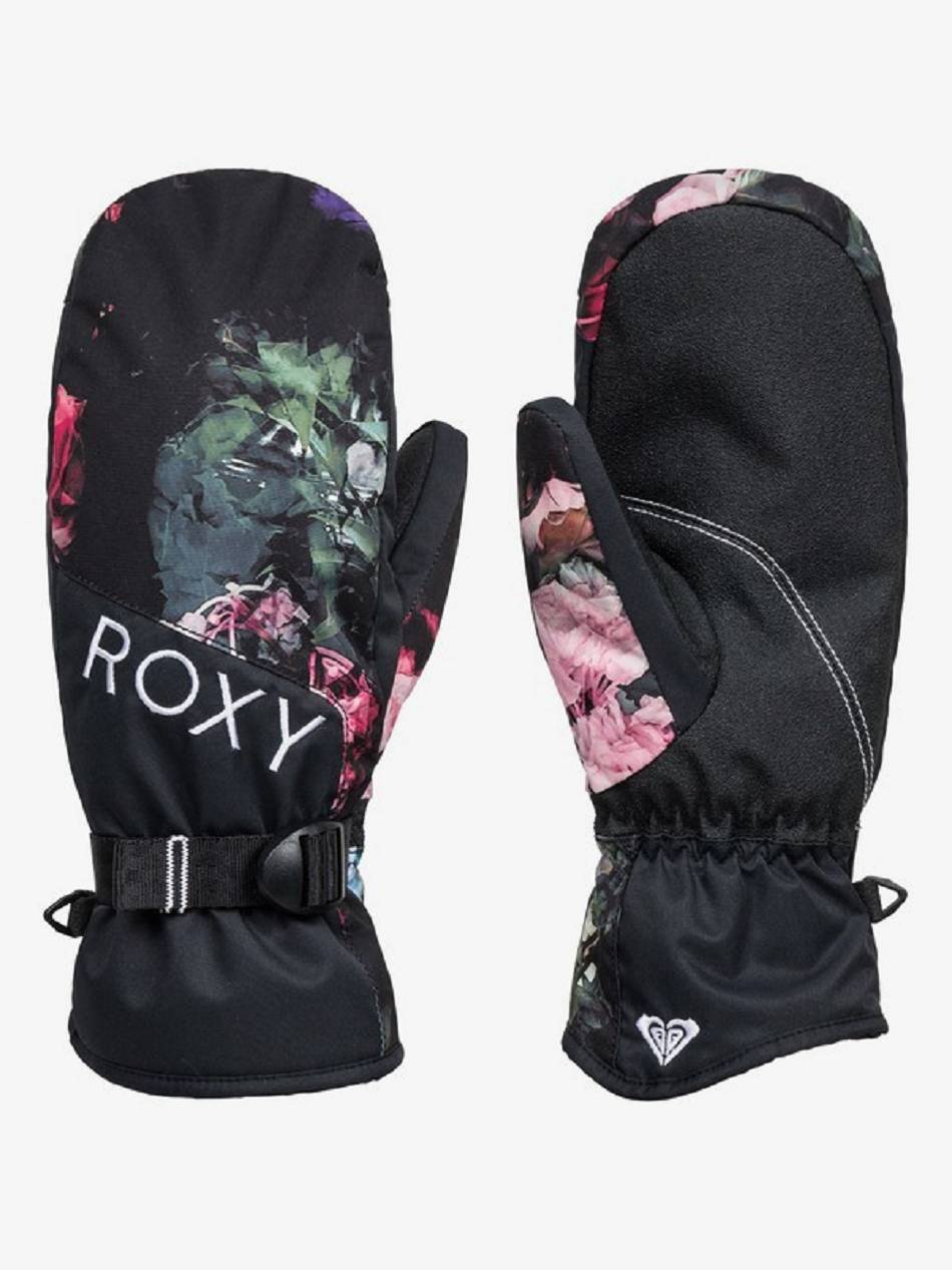 Roxy Jetty Insulated Women\'s Gloves Black | SG_LW6645