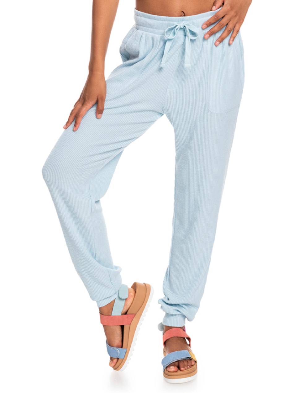 Roxy Just For Chilling Rib Women\'s Loungewear Blue | SG_LW1250