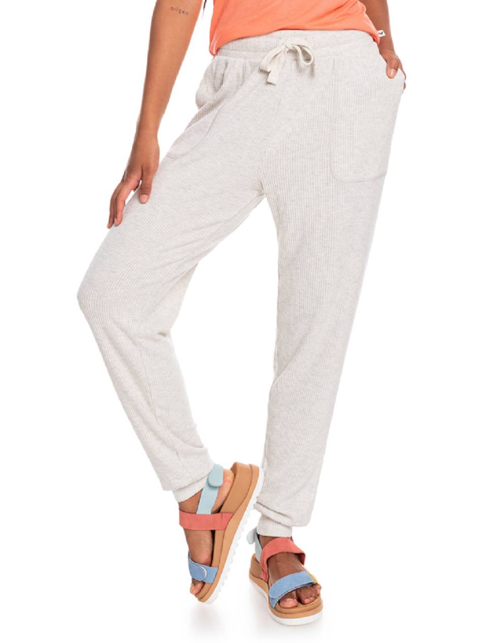 Roxy Just For Chilling Rib Women\'s Loungewear White | SG_LW3013