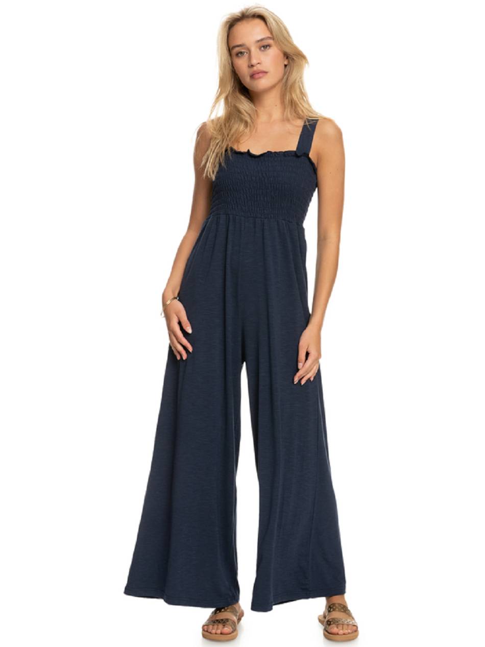 Roxy Just Passing By Strappy Women\'s Jumpsuits Indigo | SG_LW6787