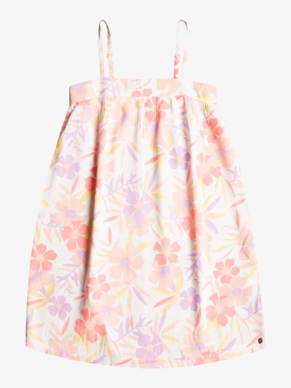 Roxy Love So Soft Kids\' Dresses pink flower | SG_LW2837