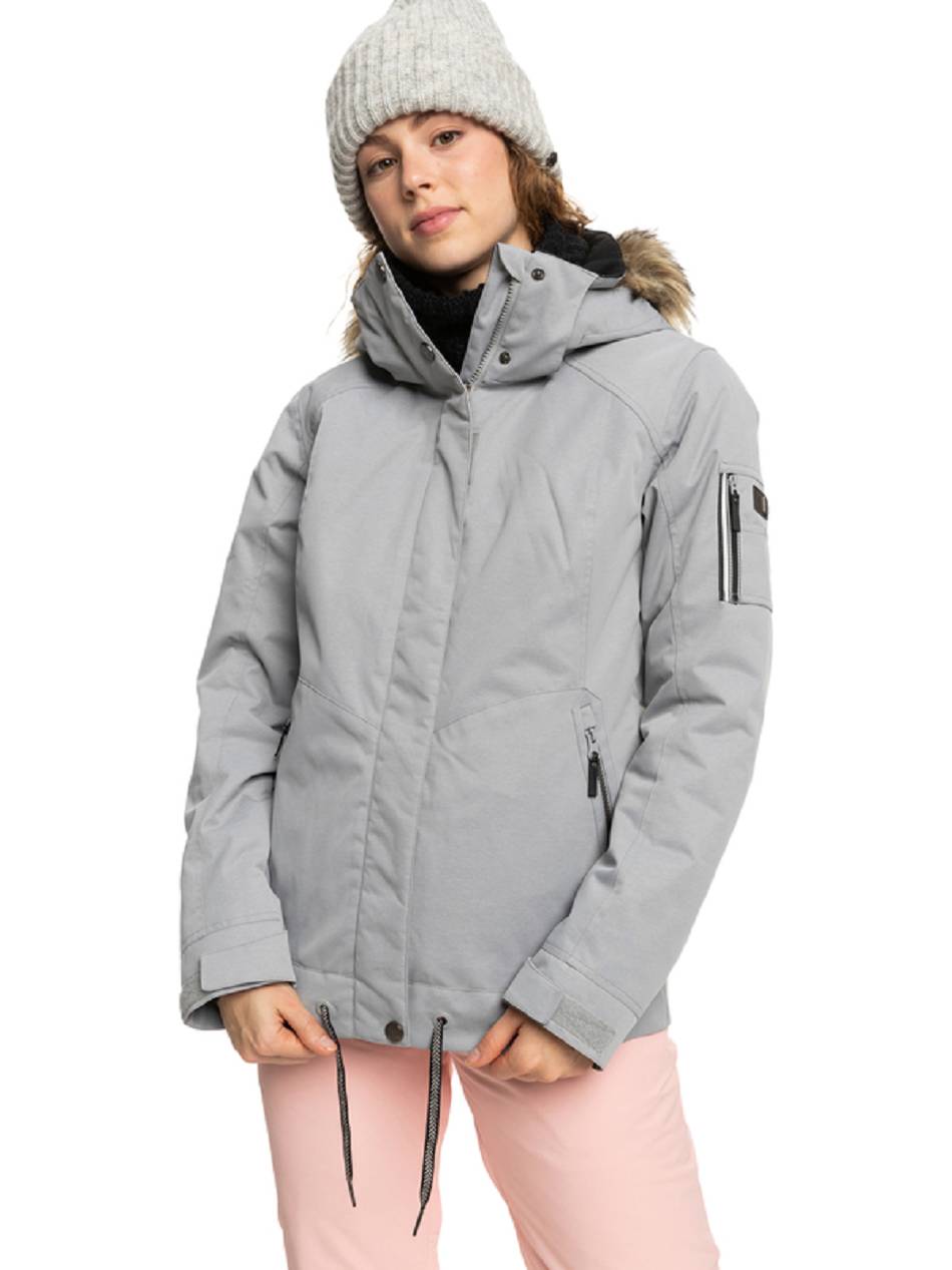 Roxy Meade Insulated Women\'s Snow Jackets grey | SG_LW3924