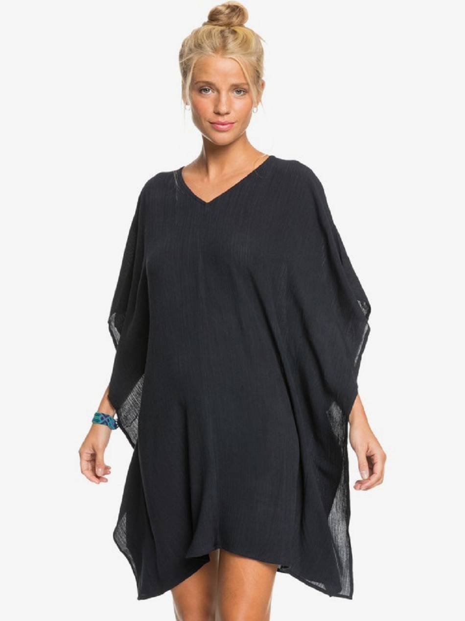 Roxy Moon Blessing Women\'s Cover Ups Dark Grey | SG_LW4848