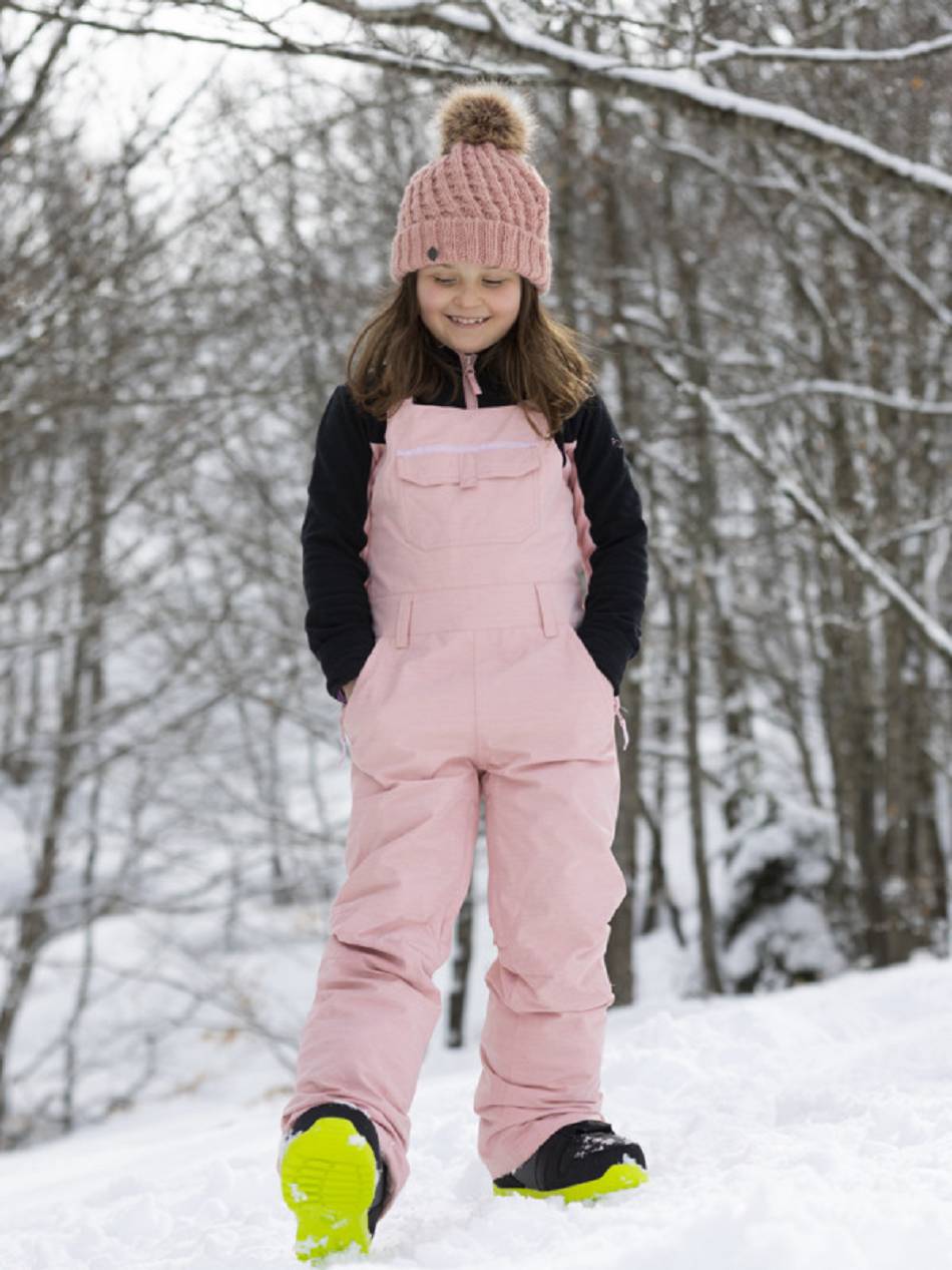 Roxy Non Stop Snow Bib Kids\' Rompers Rose | SG_LW2326