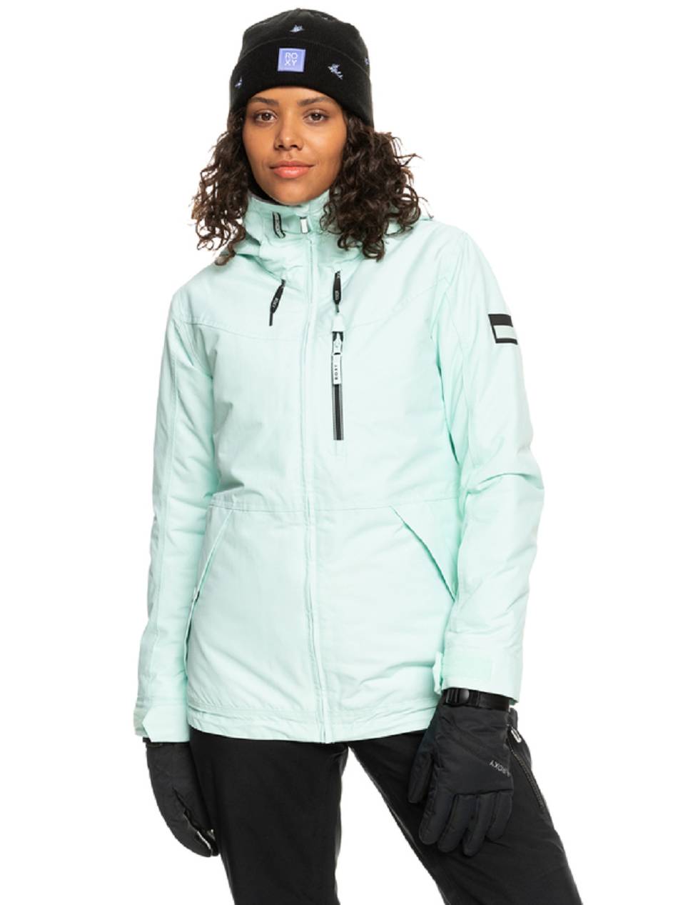 Roxy Presence Insulated Women\'s Snow Jackets Light Turquoise | SG_LW2184