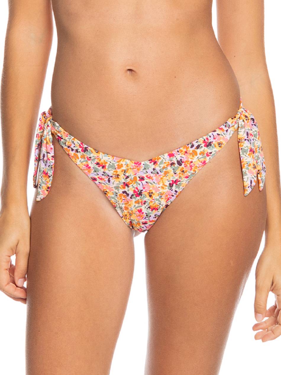 Roxy Printed Beach Classics Cheeky Women\'s Bikini Bottoms Rose | SG_LW1438