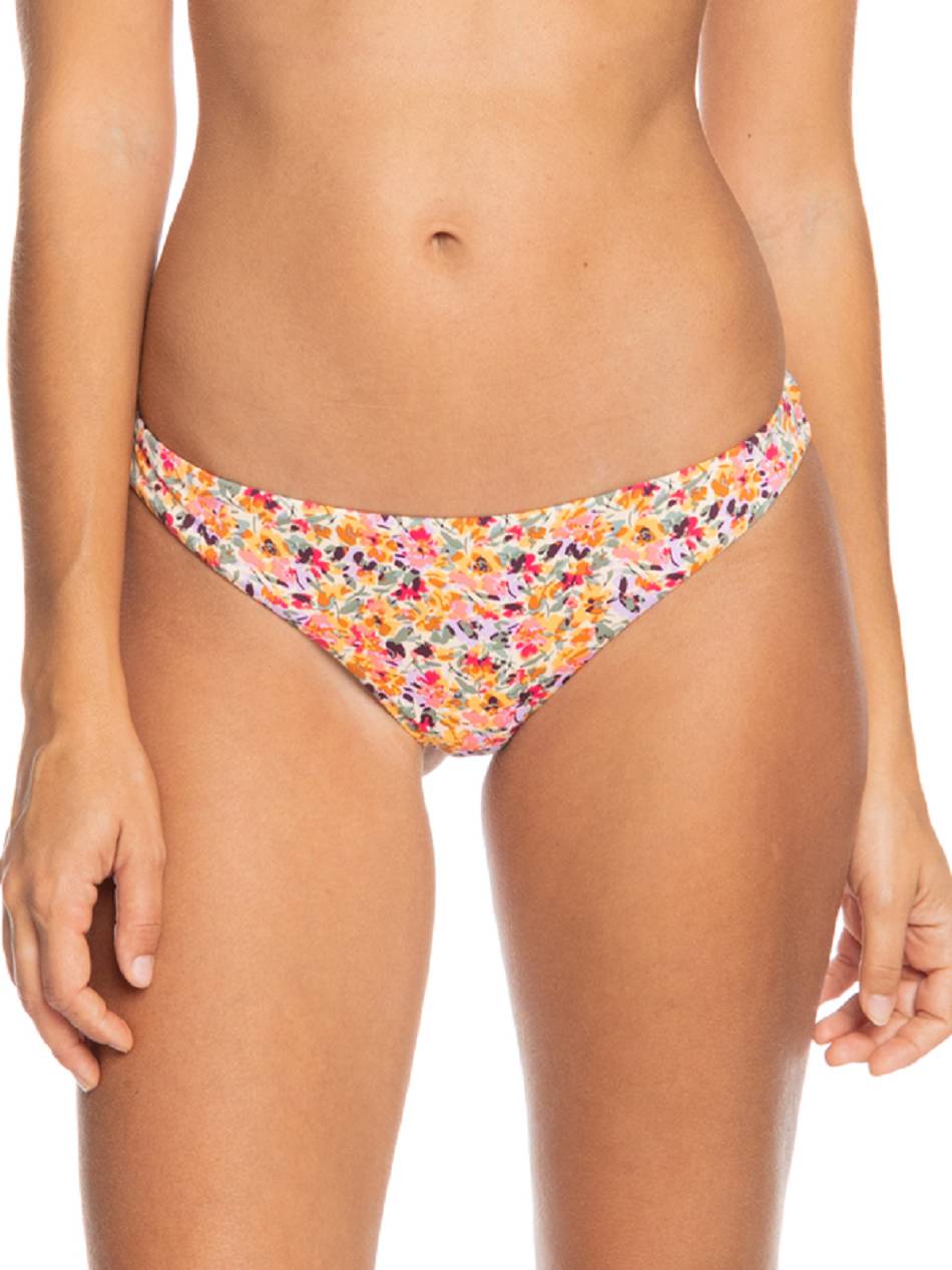 Roxy Printed Beach Classics Cheeky Women\'s Bikini Bottoms Rose | SG_LW5562