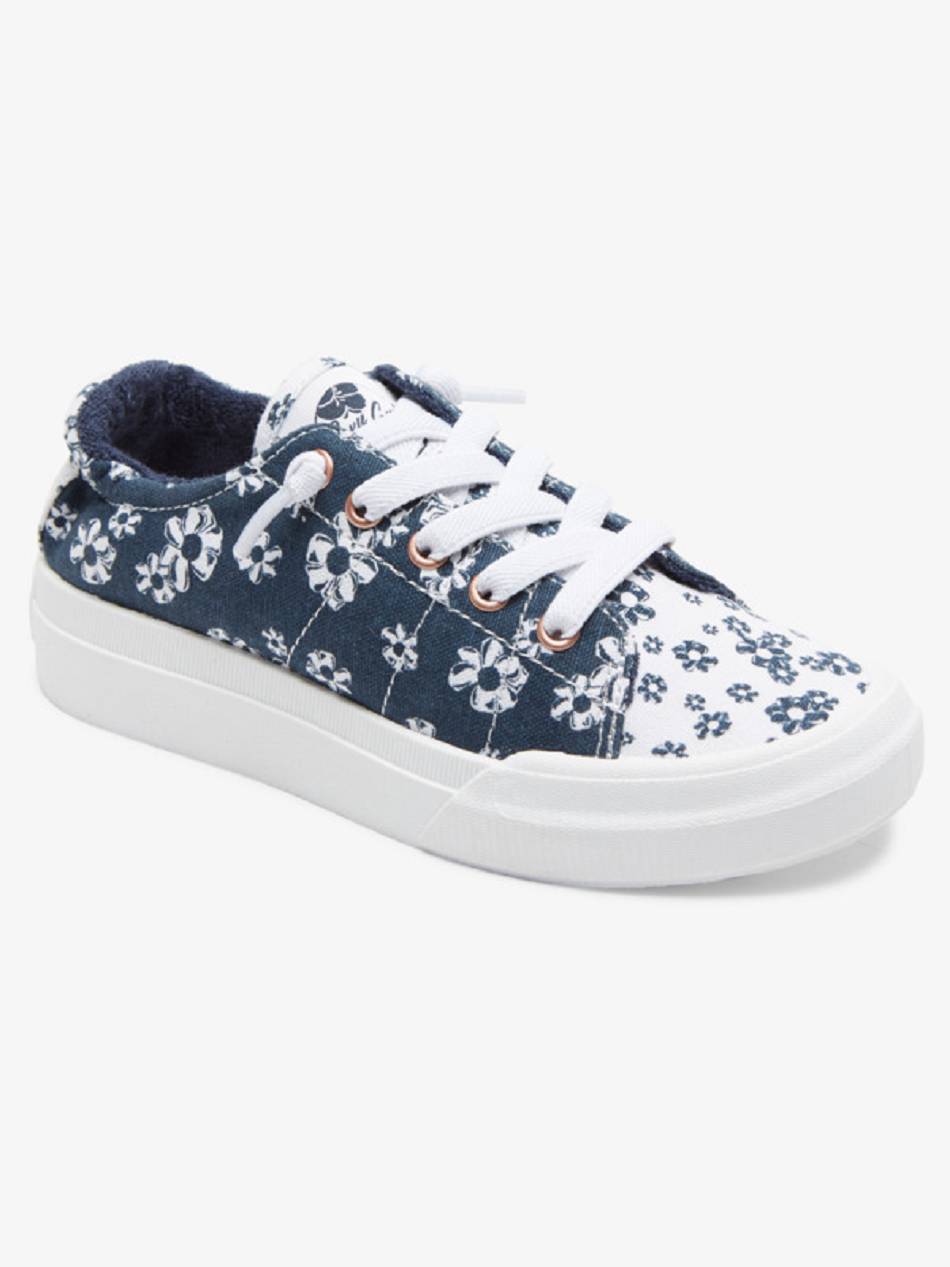 Roxy Rae Kids\' Sneakers Navy White | SG_LW6335