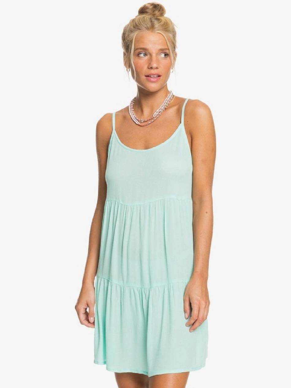 Roxy Sand Dune Beach Women\'s Dress cyan | SG_LW1867