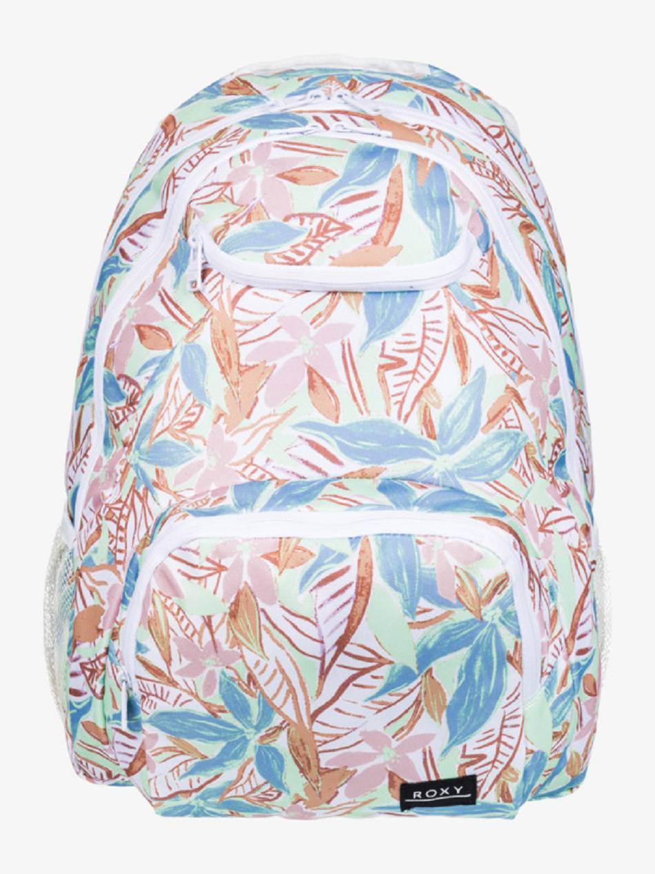 Roxy Shadow Swell Women\'s Backpacks blue Flower | SG_LW2083