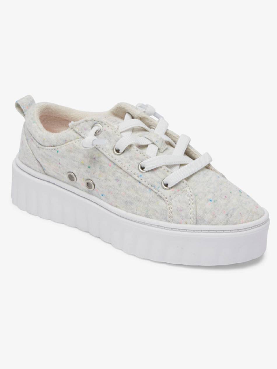 Roxy Sheilahh Kids\' Sneakers White | SG_LW3997