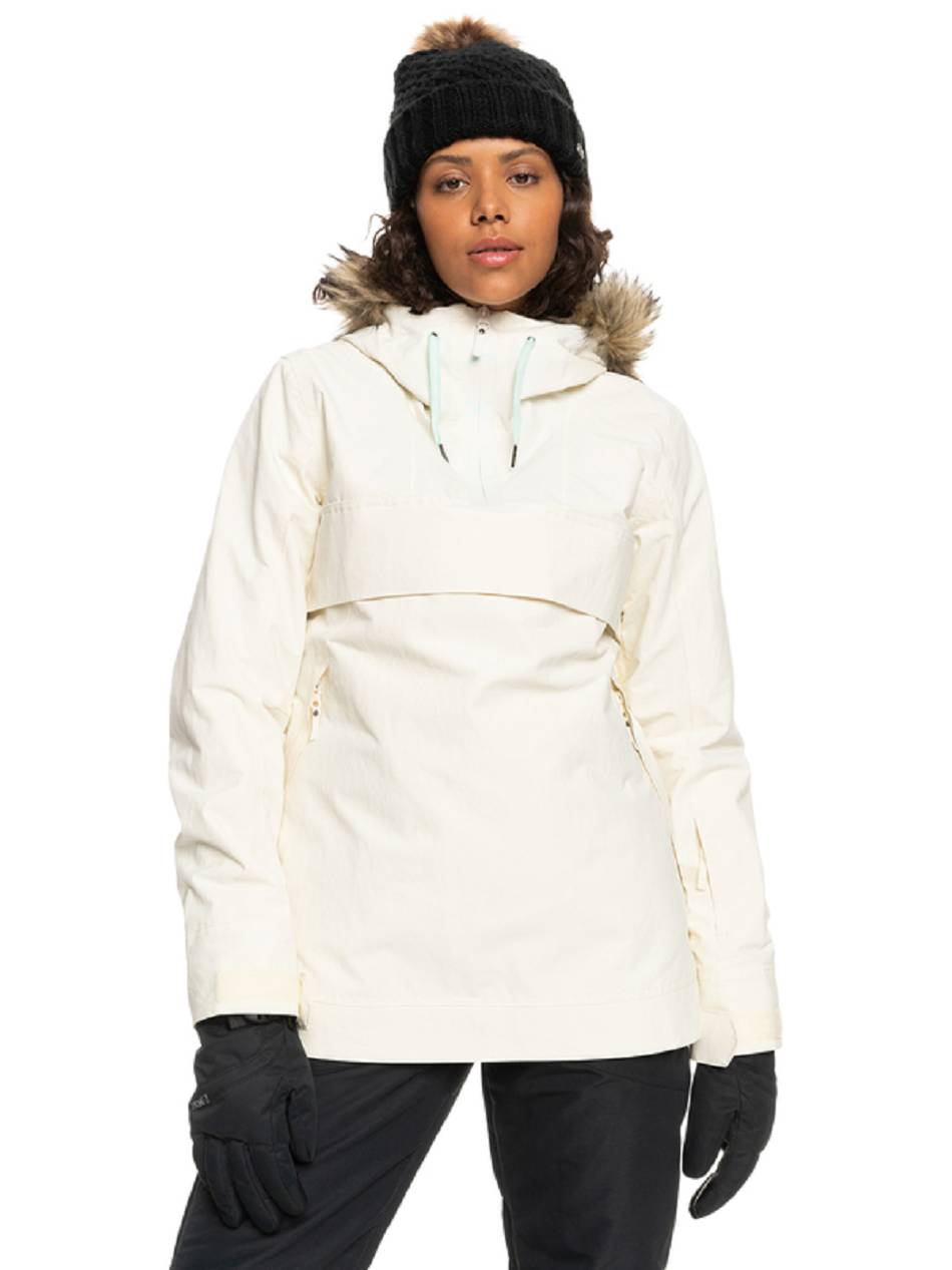 Roxy Shelter Insulated Women\'s Snow Jackets White | SG_LW4958