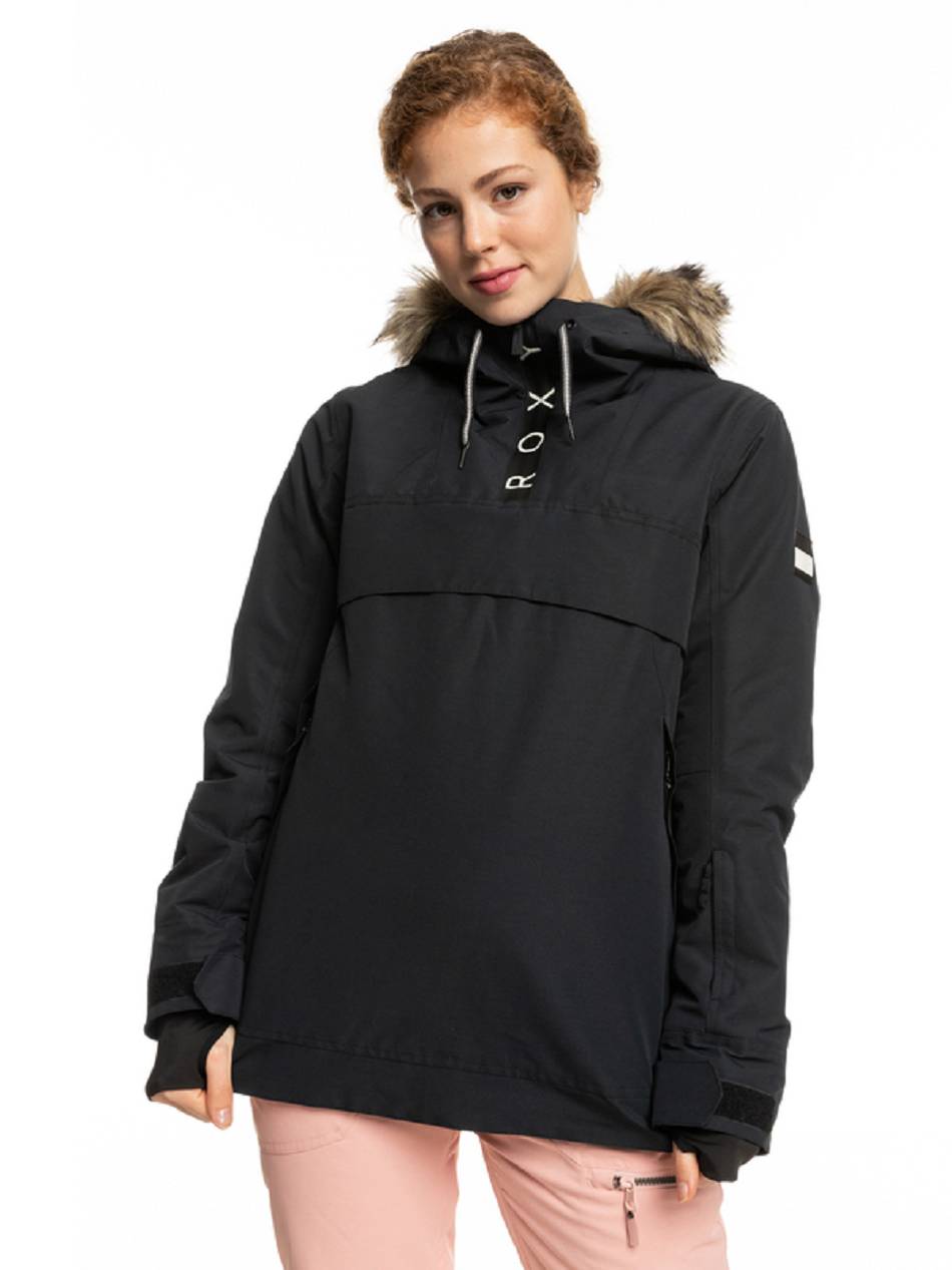 Roxy Shelter Insulated Women\'s Snow Jackets Black | SG_LW8082