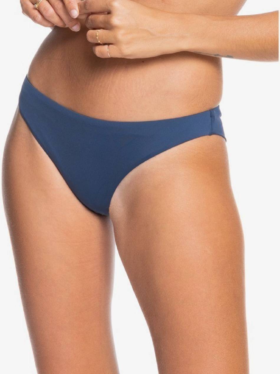 Roxy Solid Beach Classics Cheeky Women\'s Bikini Bottoms Indigo | SG_LW6192