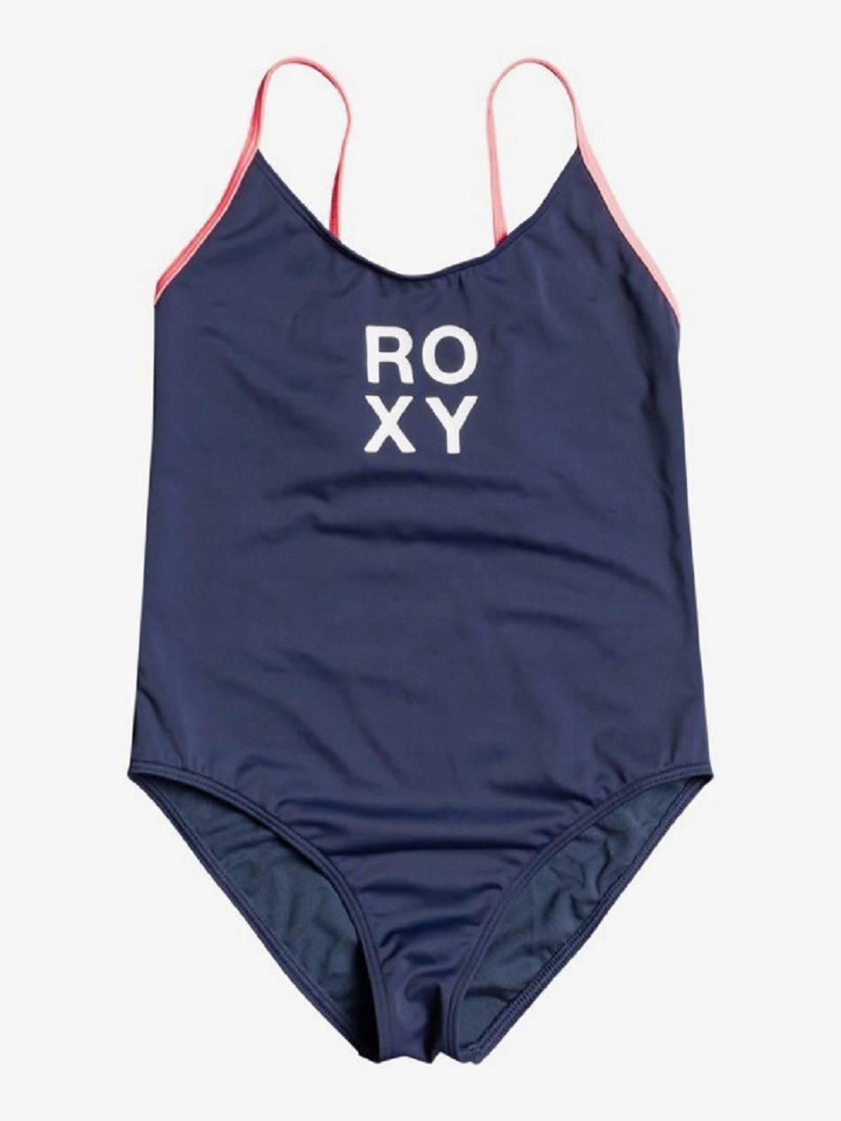 Roxy Summer Good Wave Kids\' Swim Indigo | SG_LW9963