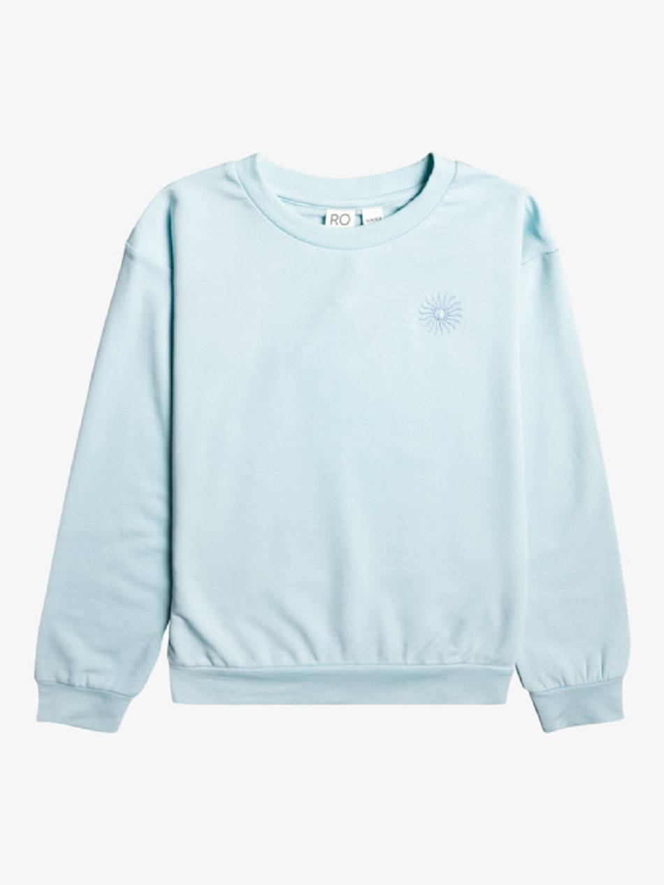 Roxy Surfing By Moonlight Cozy Kids\' Sweatshirts Light blue | SG_LW8310