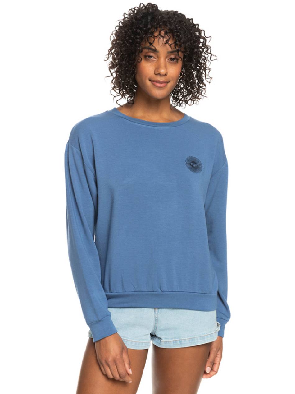 Roxy Surfing By Moonlight Women\'s Fleece Blue | SG_LW3960