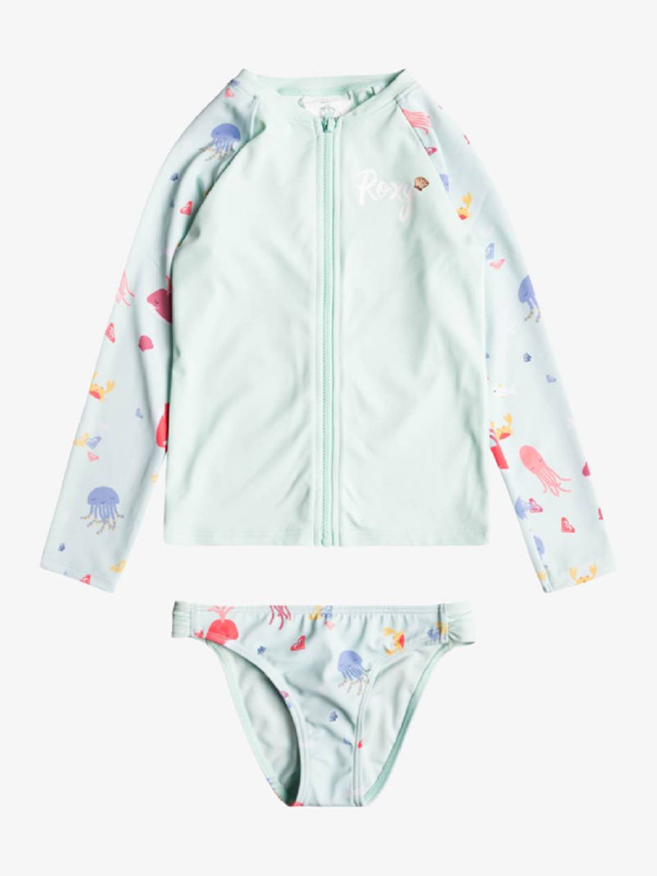 Roxy Under The Ocean Kids\' Surf Light Turquoise | SG_LW6069