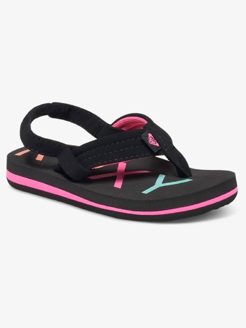 Roxy Vista Kids\' Sandals Black | SG_LW5819