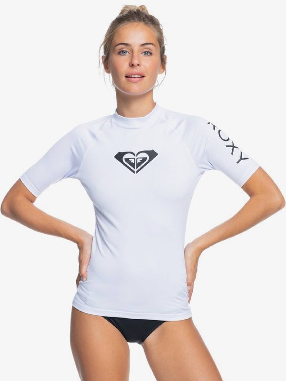 Roxy Whole Hearted Women\'s Rashguards White | SG_LW8226