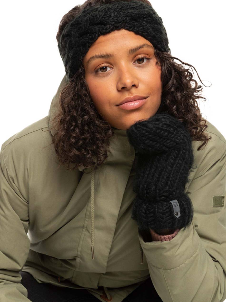 Roxy Winter Mittens Women\'s Beanies Black | SG_LW1006