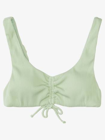 Roxy Active Athleticlette Women's Bikini Tops green | SG_LW4637