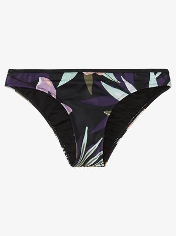 Roxy Active Regular Coverage Women's Bikini Bottoms Black | SG_LW4952