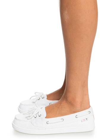 Roxy Ahoy Women's Sneakers White | SG_LW7727