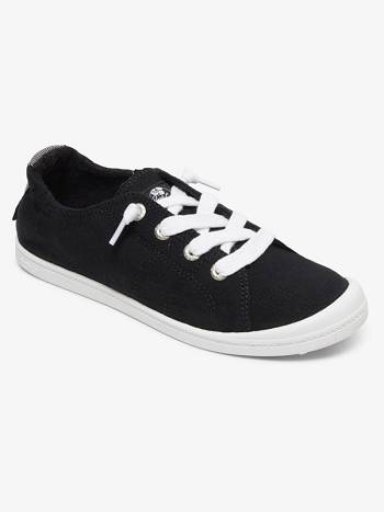 Roxy Bayshore Women's Sneakers Black / Dark Grey | SG_LW6481