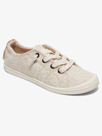 Roxy Bayshore Women's Sneakers Brown / Gold | SG_LW1194